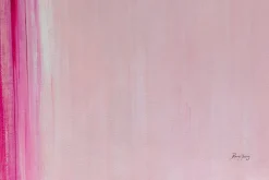 Öl Gemälde 'Pink Rain' | Handgemaltes Unikat