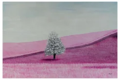 Öl Gemälde 'Pink Vastness' | Handgemaltes Unikat