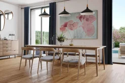 Öl Gemälde 'Poppies in the Haze' | Handgemaltes Unikat