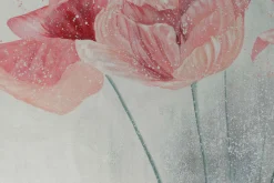 Öl Gemälde 'Poppies in the Haze' | Handgemaltes Unikat