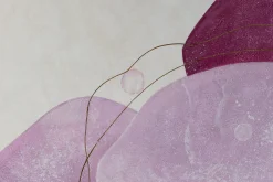 Öl Gemälde 'Purple Connection' | Handgemaltes Unikat