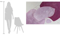 Öl Gemälde 'Purple Connection' | Handgemaltes Unikat