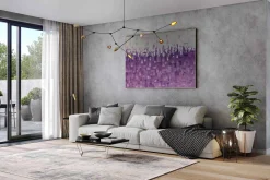 Öl Gemälde 'Purple Fantasy' | Handgemaltes Unikat