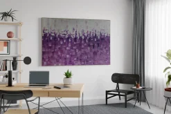 Öl Gemälde 'Purple Fantasy' | Handgemaltes Unikat