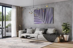 Öl Gemälde 'Purple Shades' | Handgemaltes Unikat