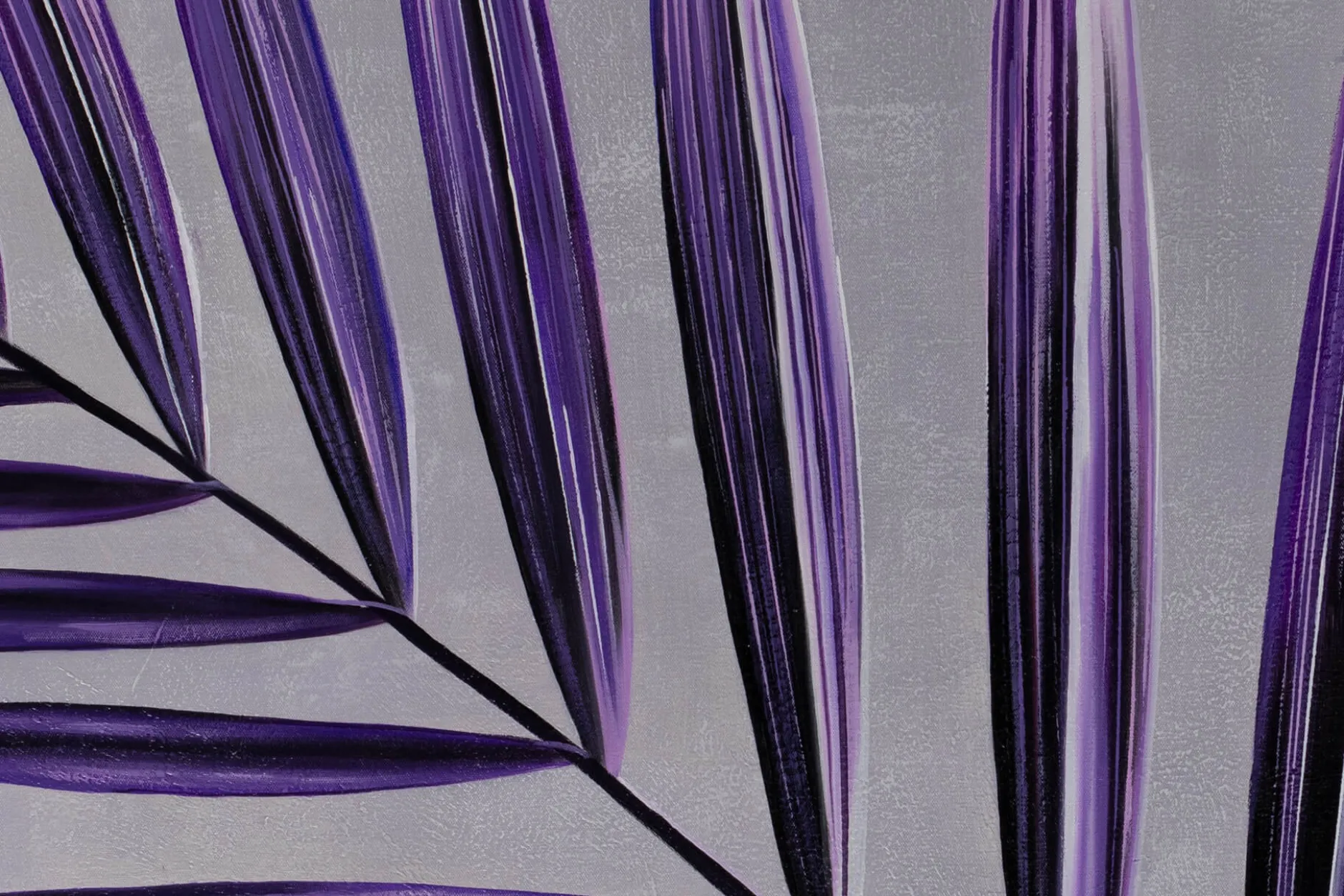 Öl Gemälde 'Purple Shades' | Handgemaltes Unikat