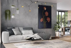 Öl Gemälde 'Radiant Blossoms' | Handgemaltes Unikat