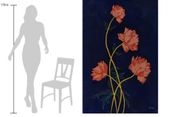 Öl Gemälde 'Radiant Blossoms' | Handgemaltes Unikat
