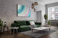 Öl Gemälde 'Rainbow Universe' | Handgemaltes Unikat