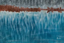 Öl Gemälde 'Reflection in the Lake' | Handgemaltes Unikat