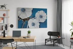 Öl Gemälde 'Reine Blüte' | Handgemaltes Unikat