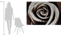 Öl Gemälde 'Rose of Romanticism' | Handgemaltes Unikat