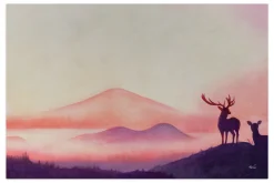 Öl Gemälde 'Rosy Dawn' | Handgemaltes Unikat