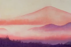 Öl Gemälde 'Rosy Dawn' | Handgemaltes Unikat