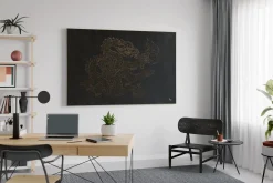 Öl Gemälde 'Royal Dragon' | Handgemaltes Unikat