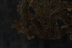 Öl Gemälde 'Royal Dragon' | Handgemaltes Unikat