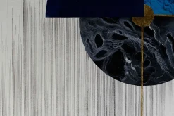Öl Gemälde 'Rätsel des Kosmos' | Handgemaltes Unikat