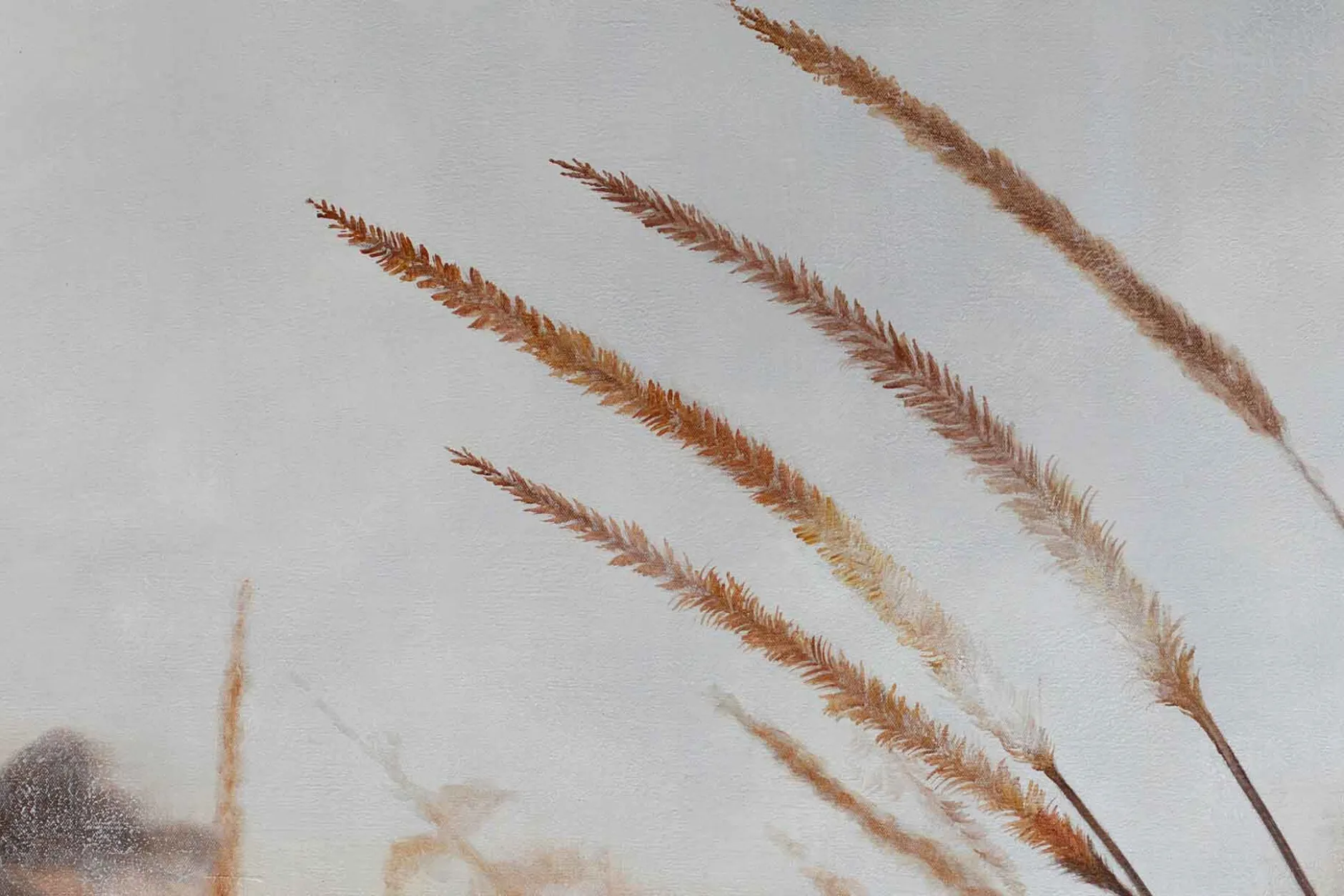 Öl Gemälde 'Rush of Herbs' | Handgemaltes Unikat