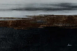 Öl Gemälde 'Schimmer am Horizont' | Handgemaltes Unikat