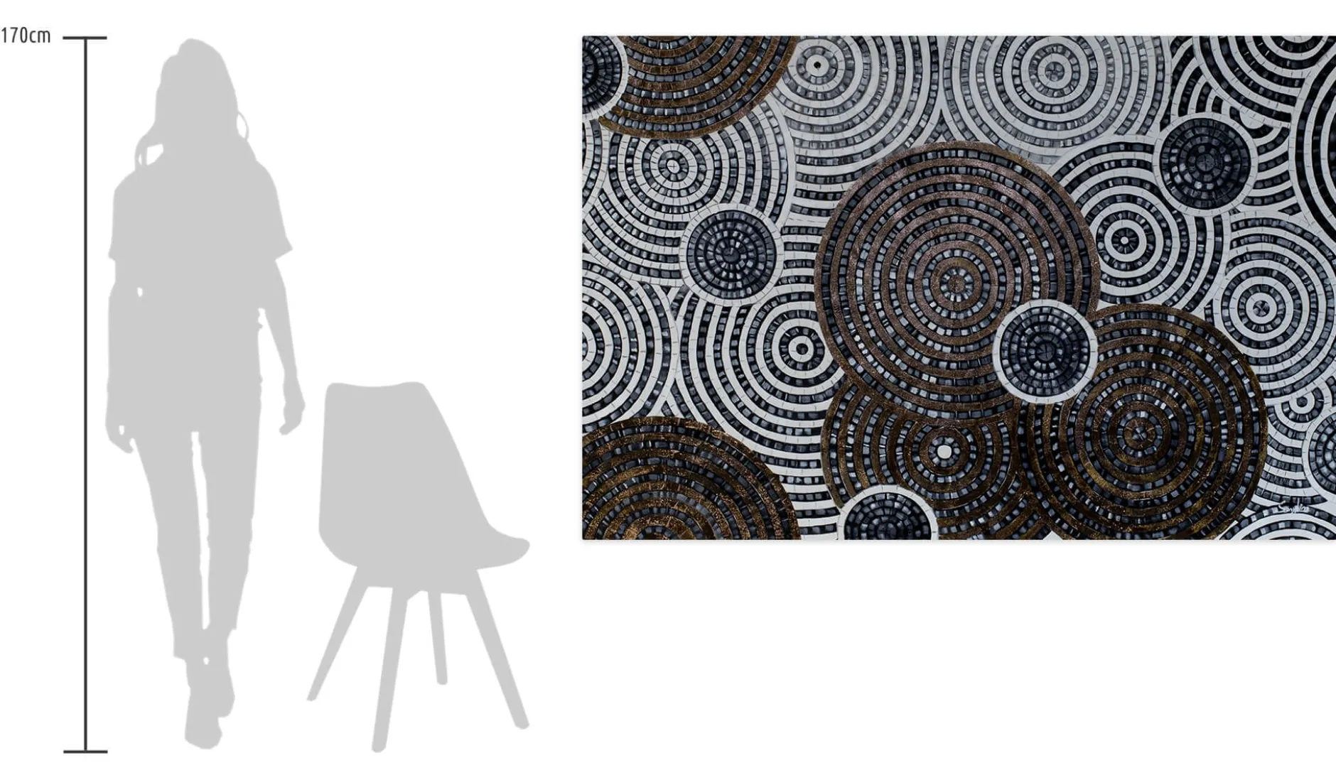 Öl Gemälde 'Schimmernde Illusion' | Handgemaltes Unikat