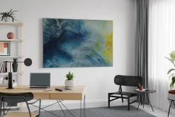 Öl Gemälde 'Sea Wave Details' | Handgemaltes Unikat