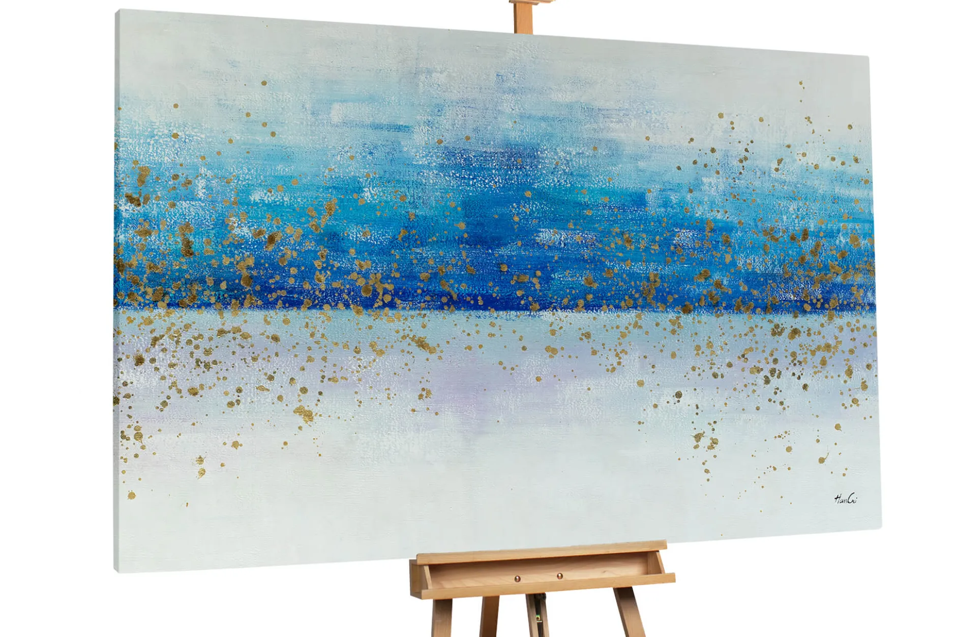 Öl Gemälde 'Shining of the Stars' | Handgemaltes Unikat