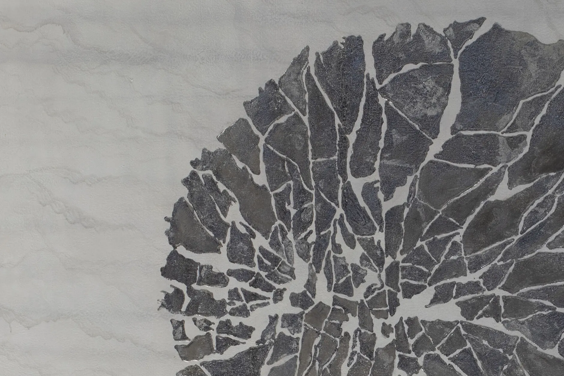 Öl Gemälde 'Silver Comet' | Handgemaltes Unikat