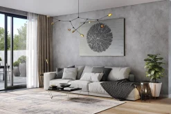 Öl Gemälde 'Silver Comet' | Handgemaltes Unikat