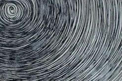 Öl Gemälde 'Silver Dimension' | Handgemaltes Unikat