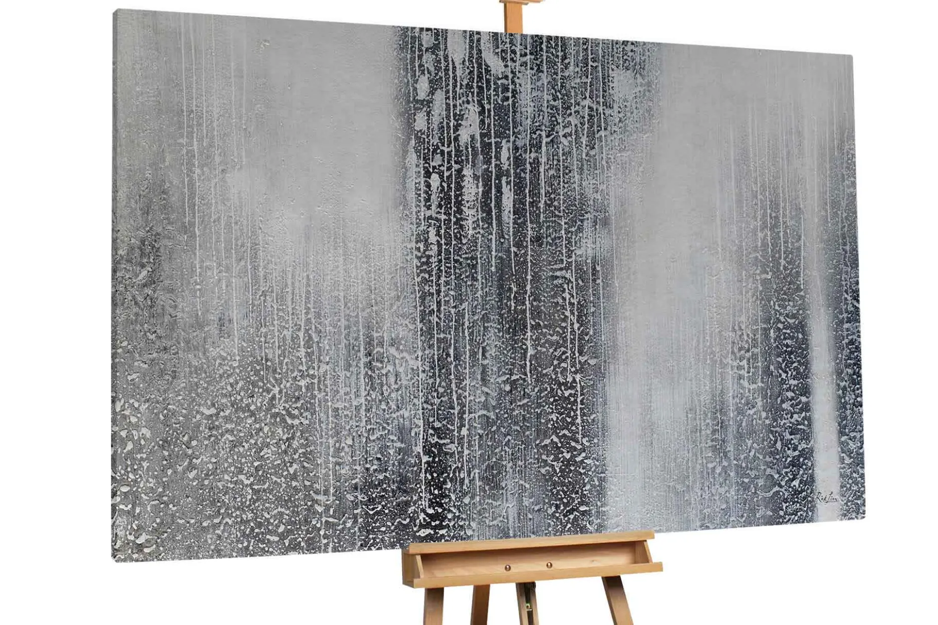Öl Gemälde 'Silver Screen' | Handgemaltes Unikat