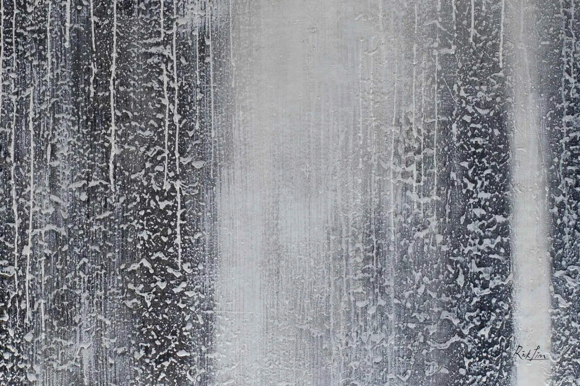 Öl Gemälde 'Silver Screen' | Handgemaltes Unikat