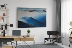 Öl Gemälde 'Sky Shades' | Handgemaltes Unikat