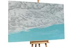 Öl Gemälde 'Snow and Sky' | Handgemaltes Unikat