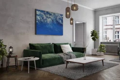 Öl Gemälde 'Snow Covered Mountains' | Handgemaltes Unikat
