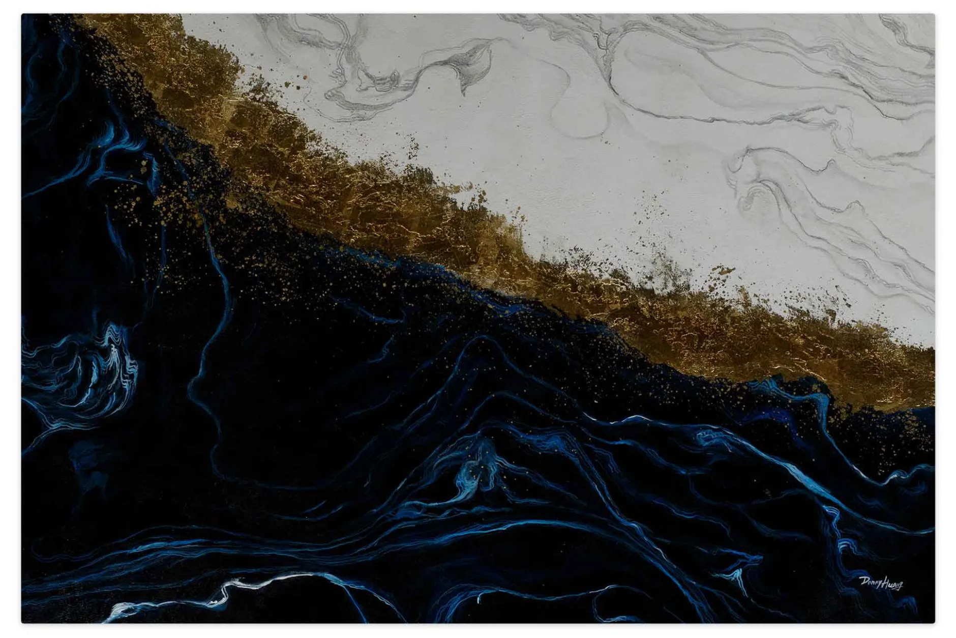 Öl Gemälde 'Soluble Hugs' | Handgemaltes Unikat