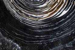 Öl Gemälde 'Spiral Galaxy' | Handgemaltes Unikat