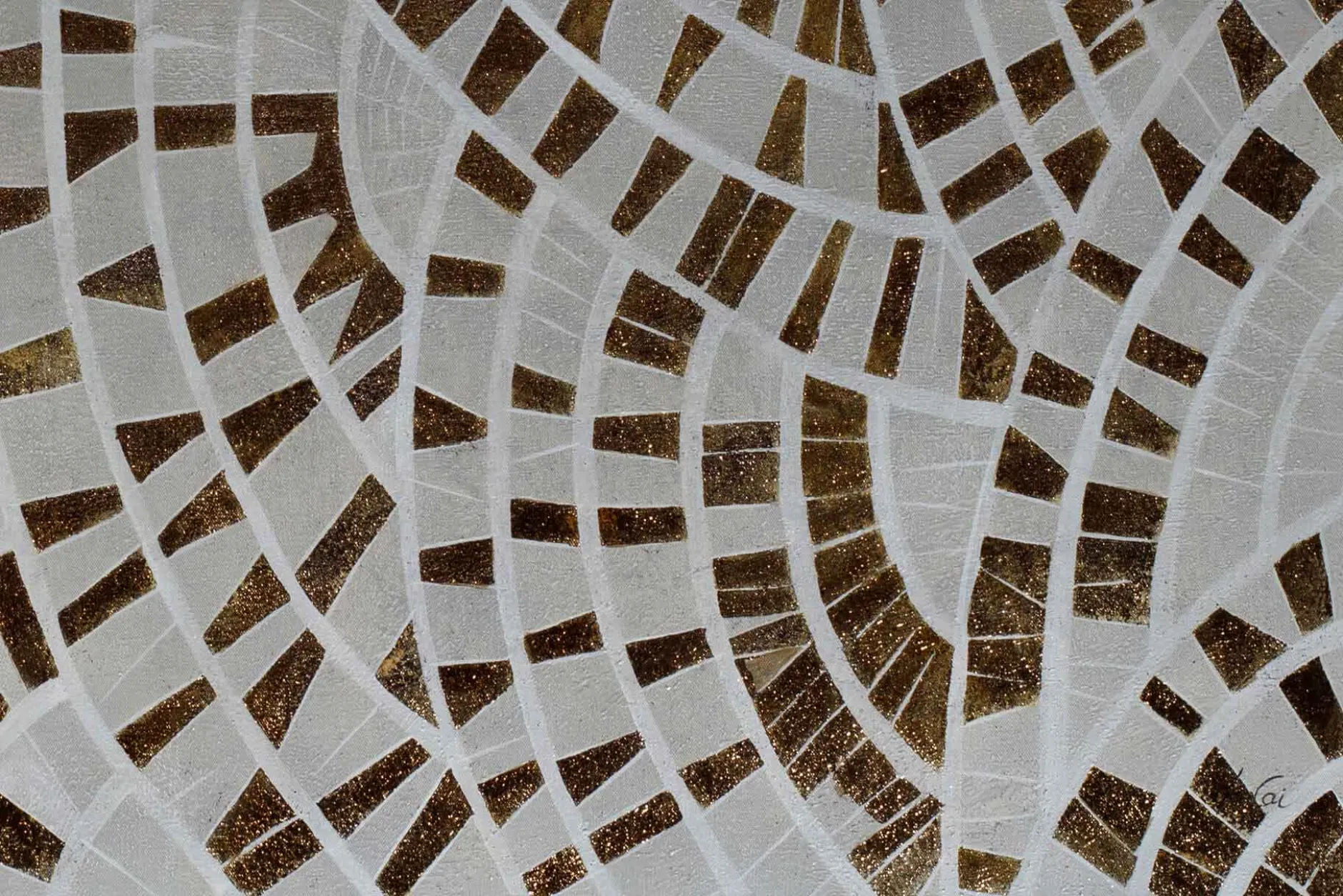 Öl Gemälde 'Splendid Pattern' | Handgemaltes Unikat