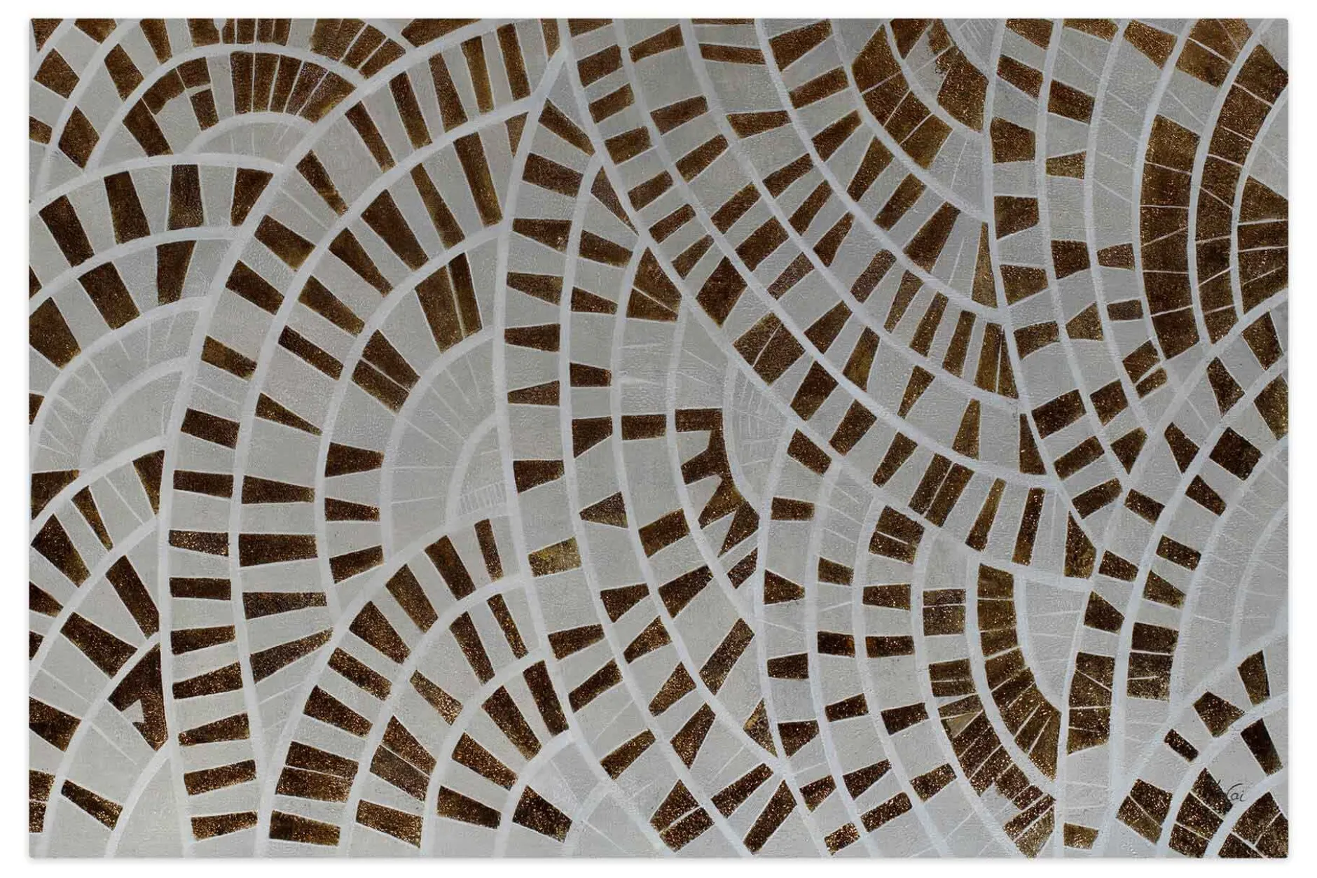 Öl Gemälde 'Splendid Pattern' | Handgemaltes Unikat