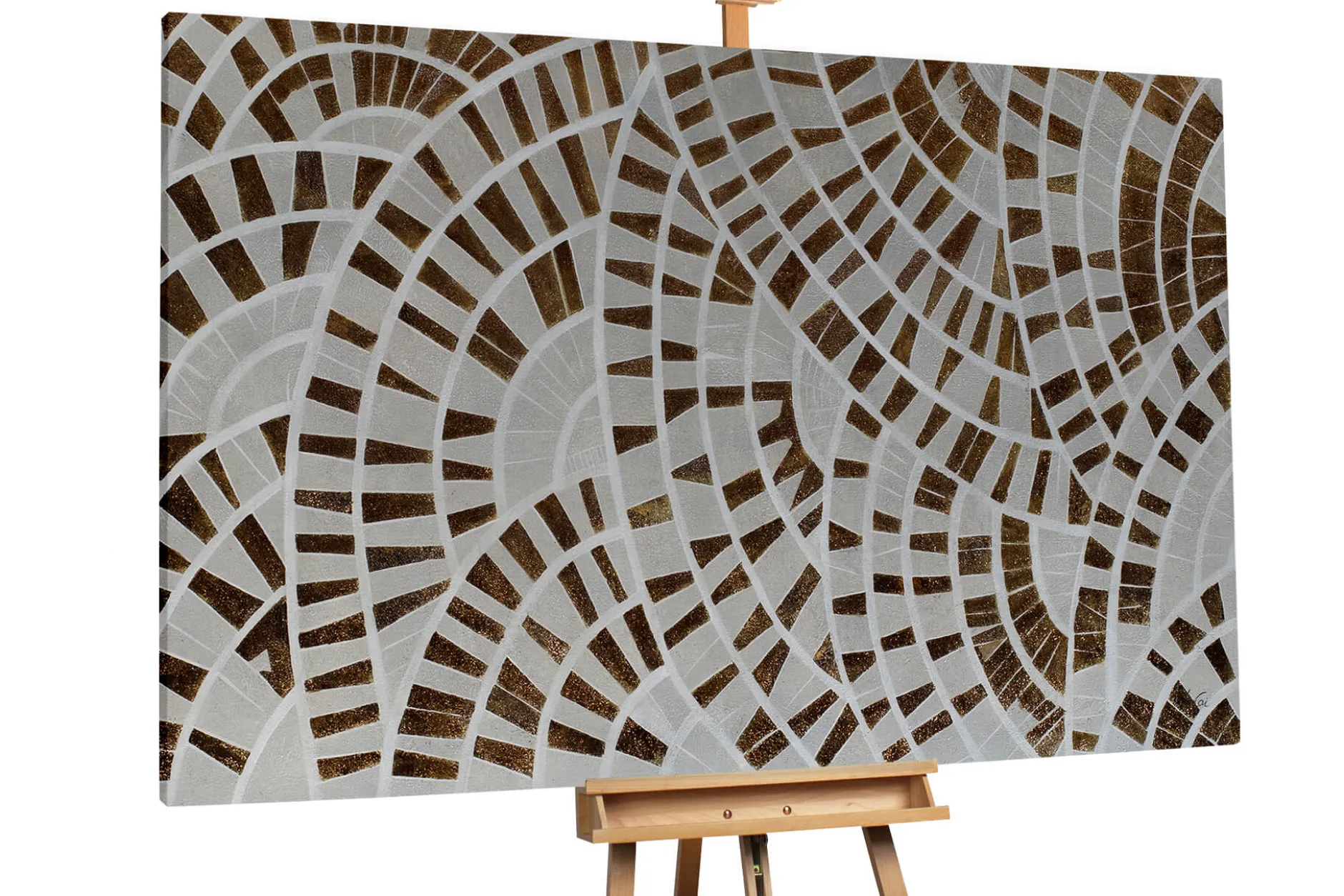 Öl Gemälde 'Splendid Pattern' | Handgemaltes Unikat