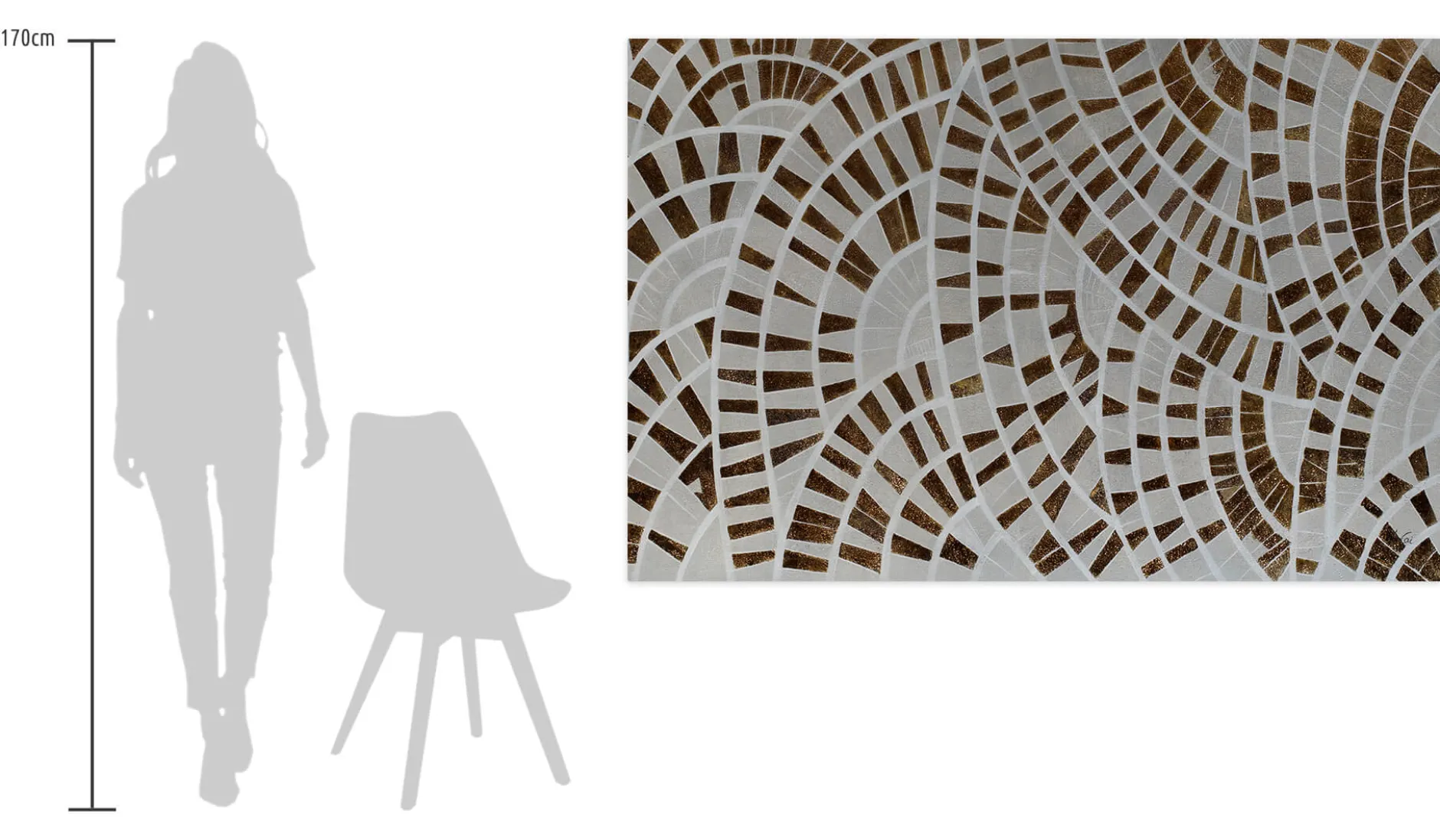 Öl Gemälde 'Splendid Pattern' | Handgemaltes Unikat