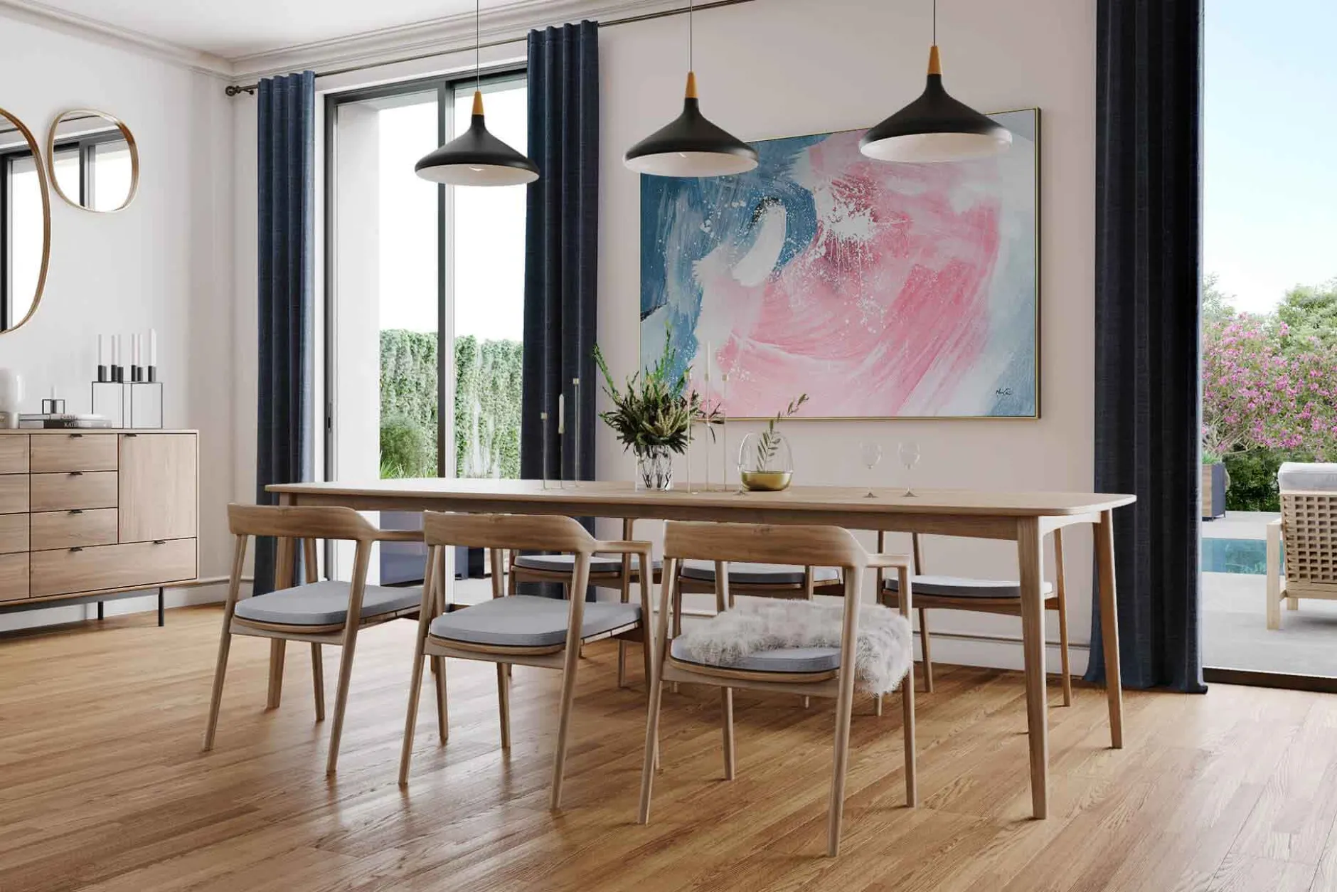Öl Gemälde 'Spring Abstraction' | Handgemaltes Unikat