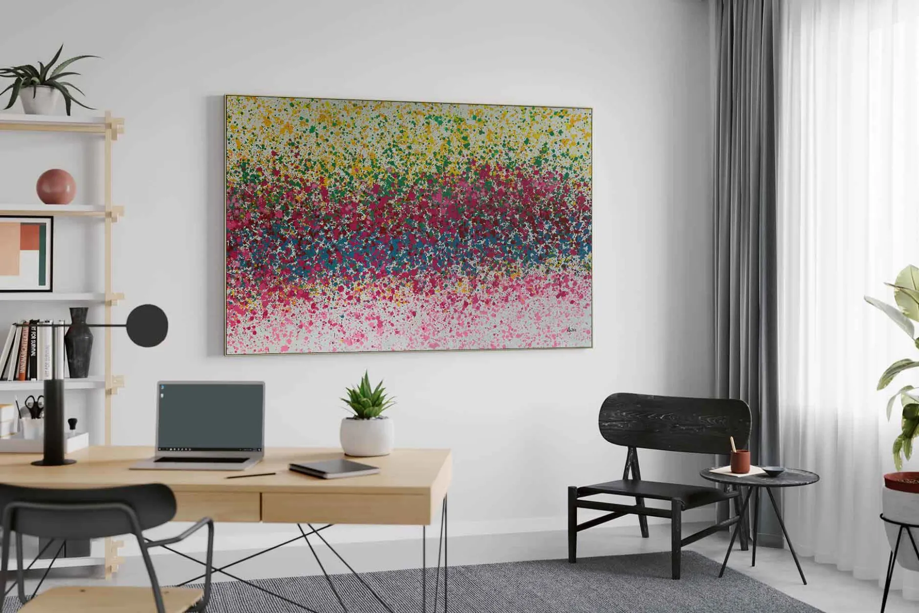 Öl Gemälde 'Spring Flowers' | Handgemaltes Unikat