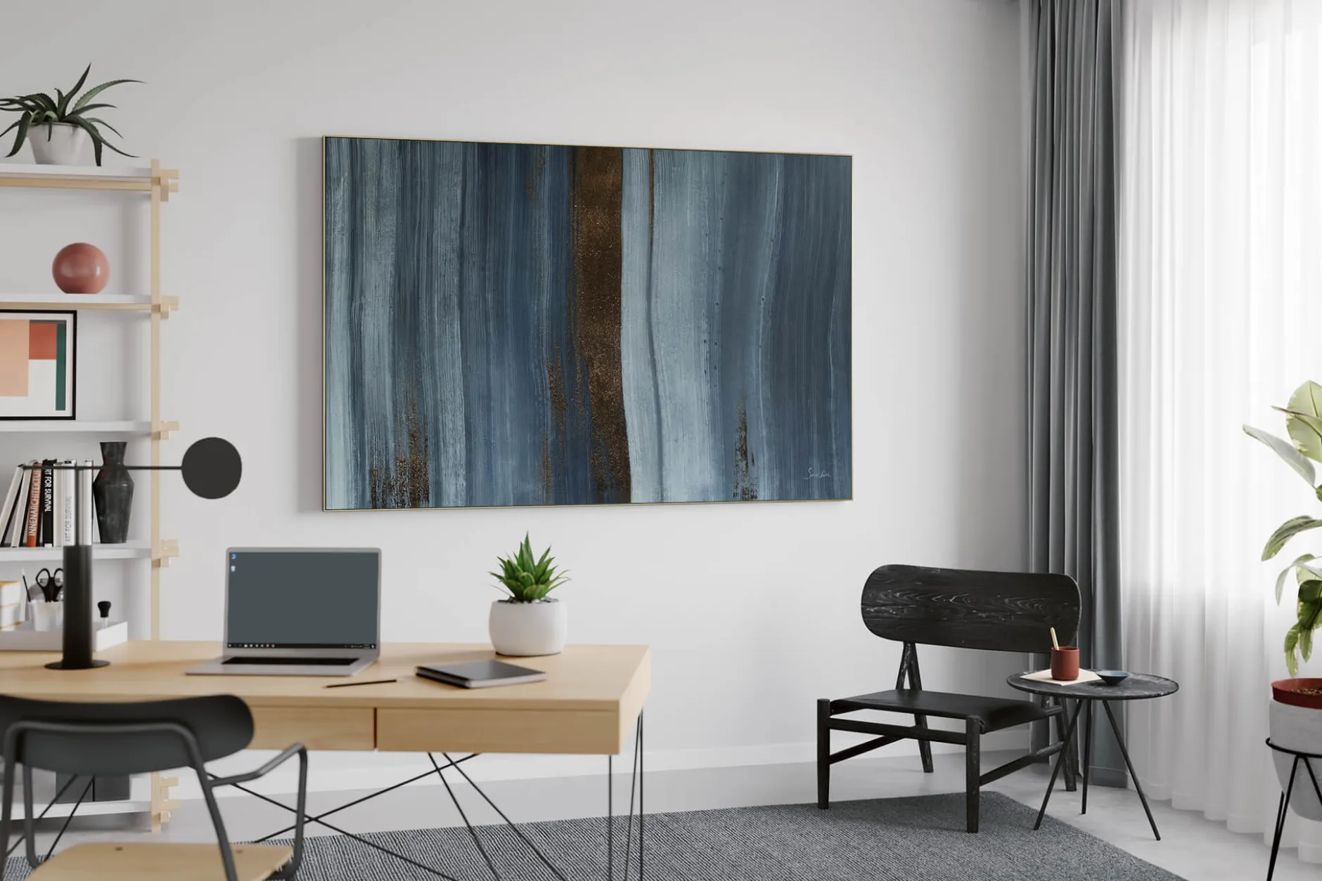 Öl Gemälde 'State of Flow' | Handgemaltes Unikat