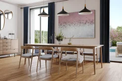 Öl Gemälde 'Strawberry Quartz' | Handgemaltes Unikat