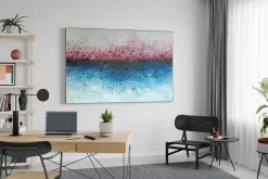 Öl Gemälde 'Sunset by the Ocean' | Handgemaltes Unikat