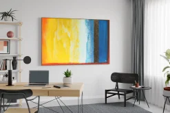 Öl Gemälde 'Sunset Panorama' | Handgemaltes Unikat