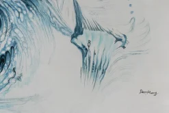 Öl Gemälde 'The Abyss of the Ocean' | Handgemaltes Unikat