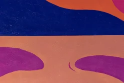 Öl Gemälde 'The Sunset on the Lake' | Handgemaltes Unikat