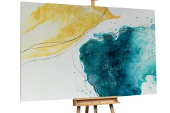 Öl Gemälde 'Touch of Aquarelles' | Handgemaltes Unikat