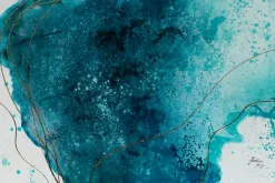 Öl Gemälde 'Touch of Aquarelles' | Handgemaltes Unikat